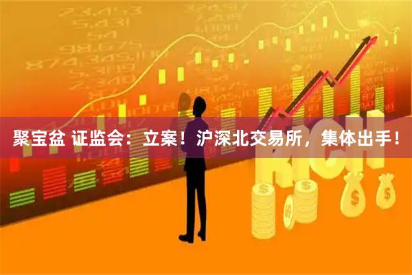 聚宝盆 证监会：立案！沪深北交易所，集体出手！