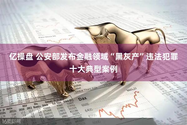 亿操盘 公安部发布金融领域“黑灰产”违法犯罪十大典型案例